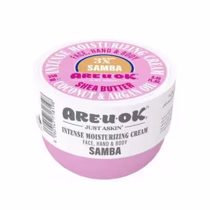 کرم مرطوب‌کننده آر یو اوکی مدل samba حجم 250 میلی‌لیتر