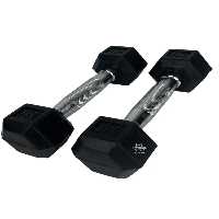 دمبل شش ضلعی استار 2 کیلوگرم بسته دو عددی