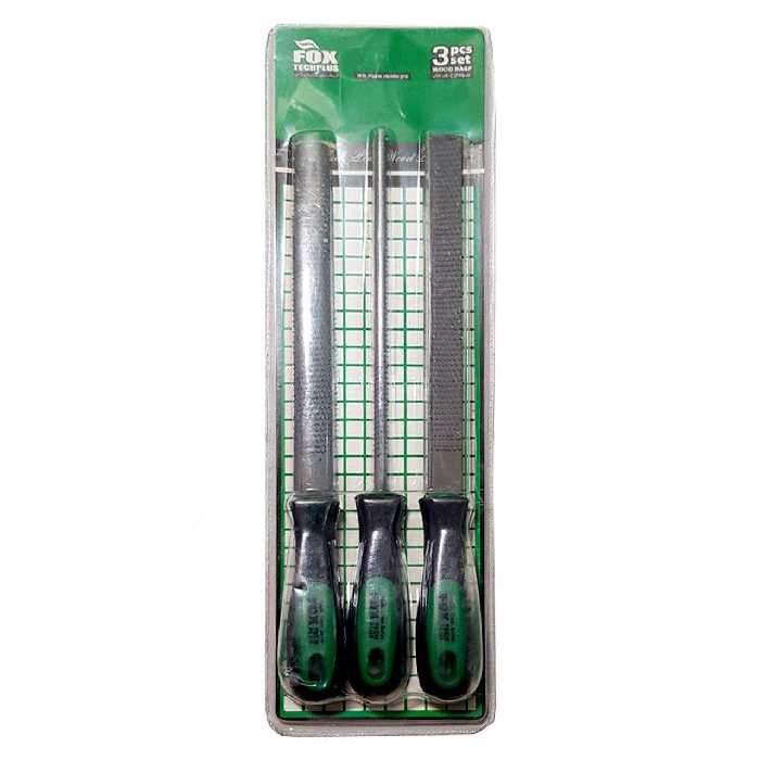 مجموعه 3 عددی سوهان چوب فاکس مدل SAS