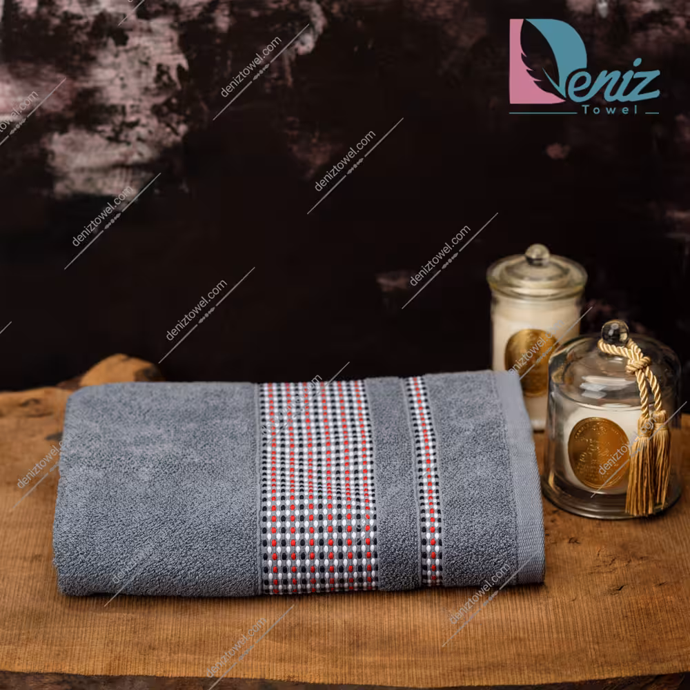 حوله استخری طرح حاشیه ژاکارد طوسی تیره