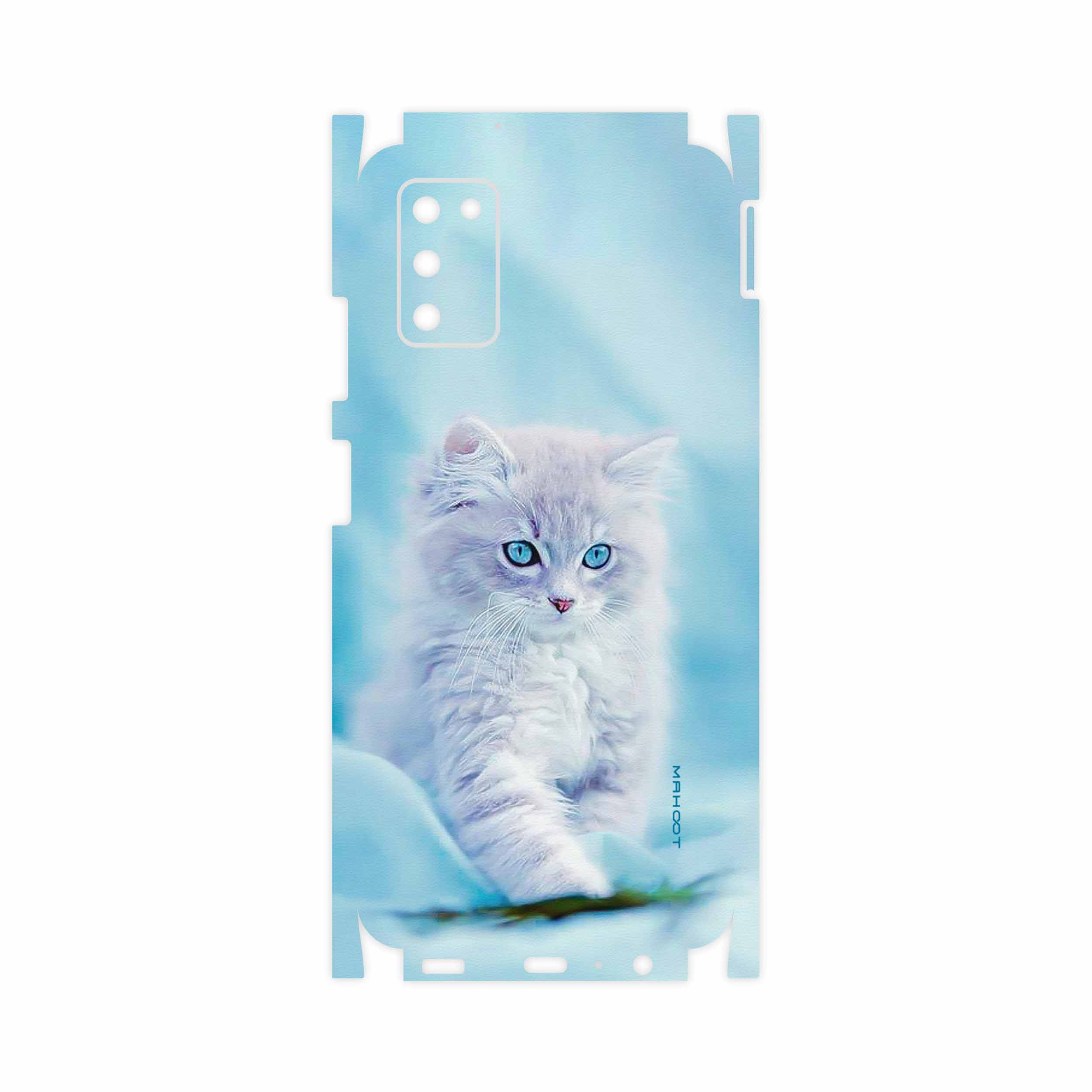 برچسب پوششی ماهوت مدل Cat-1-FullSkin مناسب برای گوشی موبایل سامسونگ Galaxy A03S