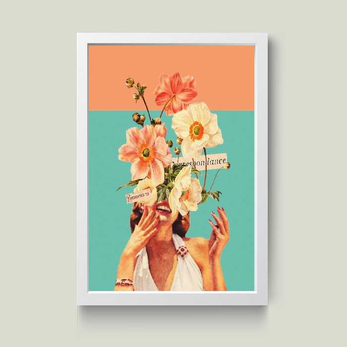 تابلو مدل Presented To کد S2608-w | دنیای قاب