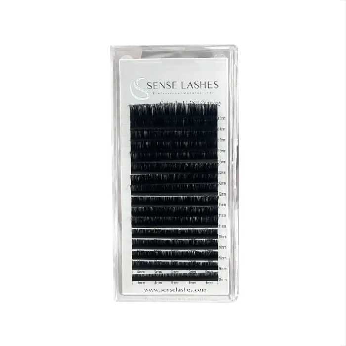 پالت مژه اکستنشن والیوم سنسی لش SENSE LASHES تک سایز 14 ضخامت 0.10 فر D - فروشگاه میرکمالی