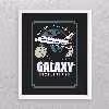 تابلو مدل دکوراتیو طرح فضا Galaxy Explorers کد 672