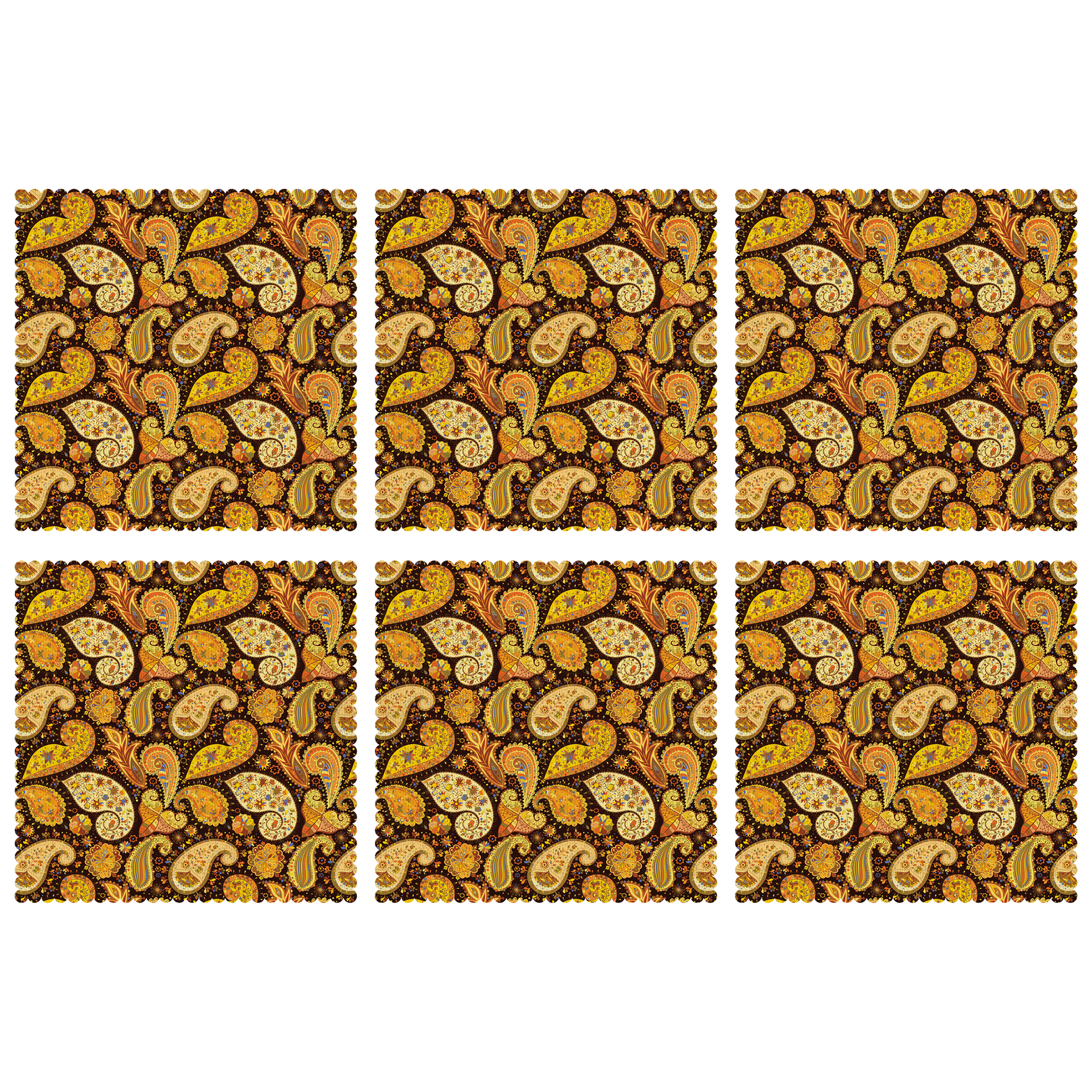 زیربشقابی مدل U1-42514 بسته 6 عددی