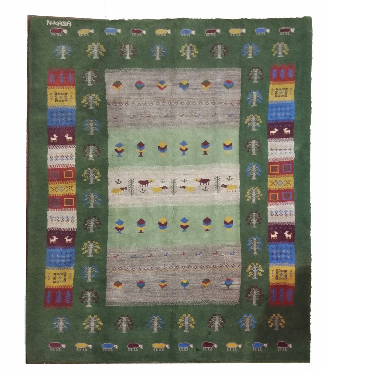 گبه دستبافت شش متری کد NKP.H 131