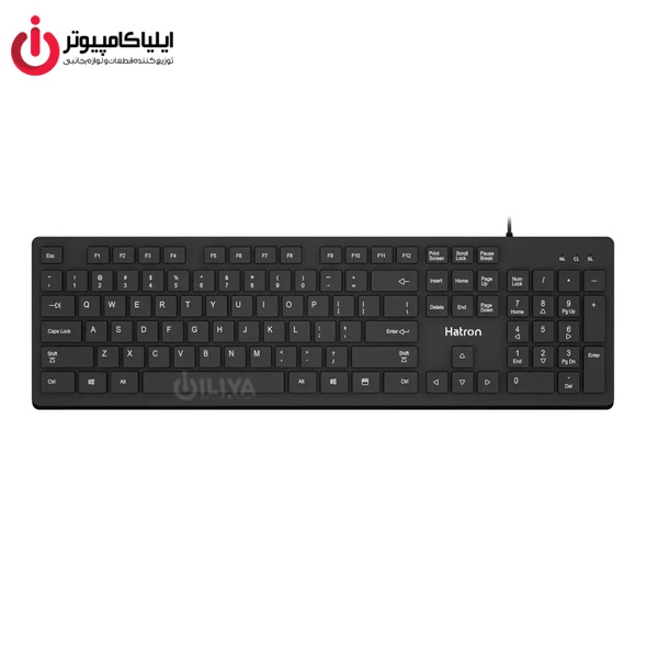 کیبورد USB هترون مدل HK250