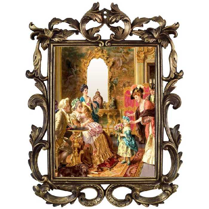 تابلو آينه ای پلی رزين لوتوس کد محصول: PH-70017