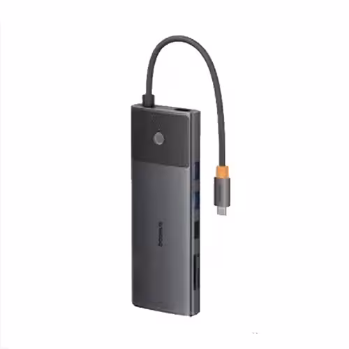 هاب تایپ سی 11 پورت بیسوس Baseus Metal Gleam Series II 11in1 Hub BS-OH098
