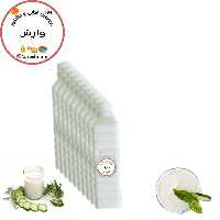 دوغ محلی گرمادیده نیم کیلویی  باکس 12 عددی شیر گاو محلی با سبزیجات معطر  