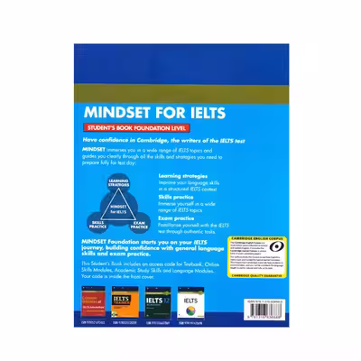 کتاب Cambridge English Mindset For IELTS اثر جمعی از نویسندگان انتشارات الوندپویان دو جلدی