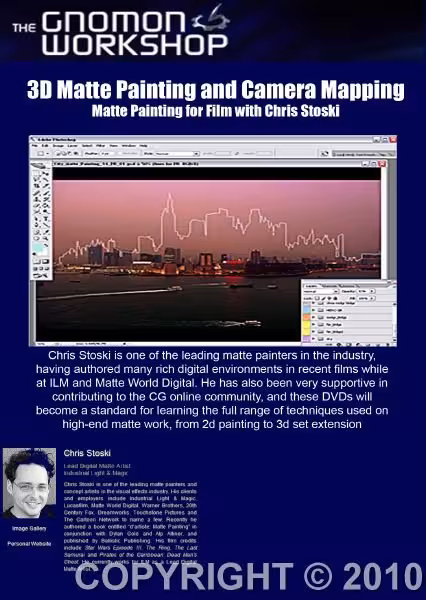 Gnomon 3Ds Max 3D Matte Painting And Camera Mapping Chris Stoski