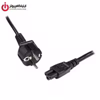 کابل برق نوت بوک برند گیگافلکس مدل 3C*0.75mm  EU-C5 به طول 1.5 متر