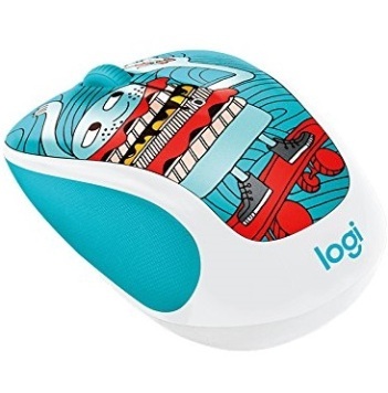 موس بی سیم لاجیتک Doodle Collection M238 Skateburger