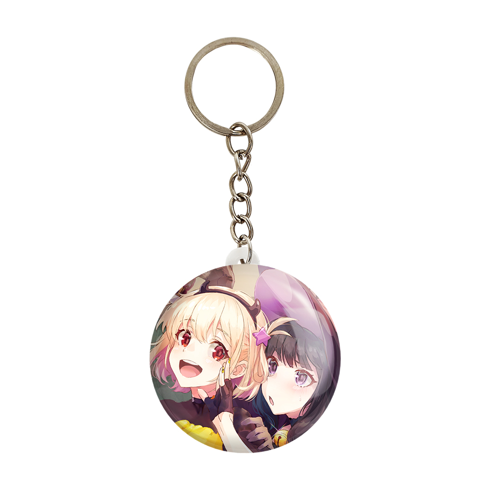 جاکلیدی خندالو مدل تاکینا و چیساتو انیمه لیکوریس ریکویل Lycoris Recoil کد 23046