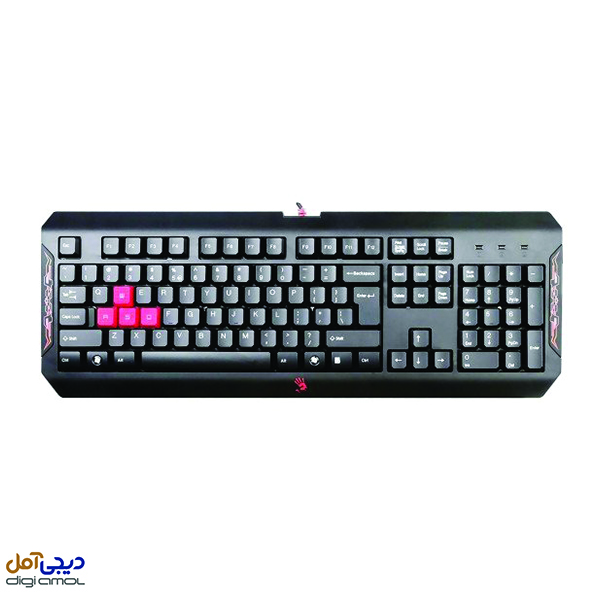 کیبورد مخصوص بازی ای فورتک مدلQ100