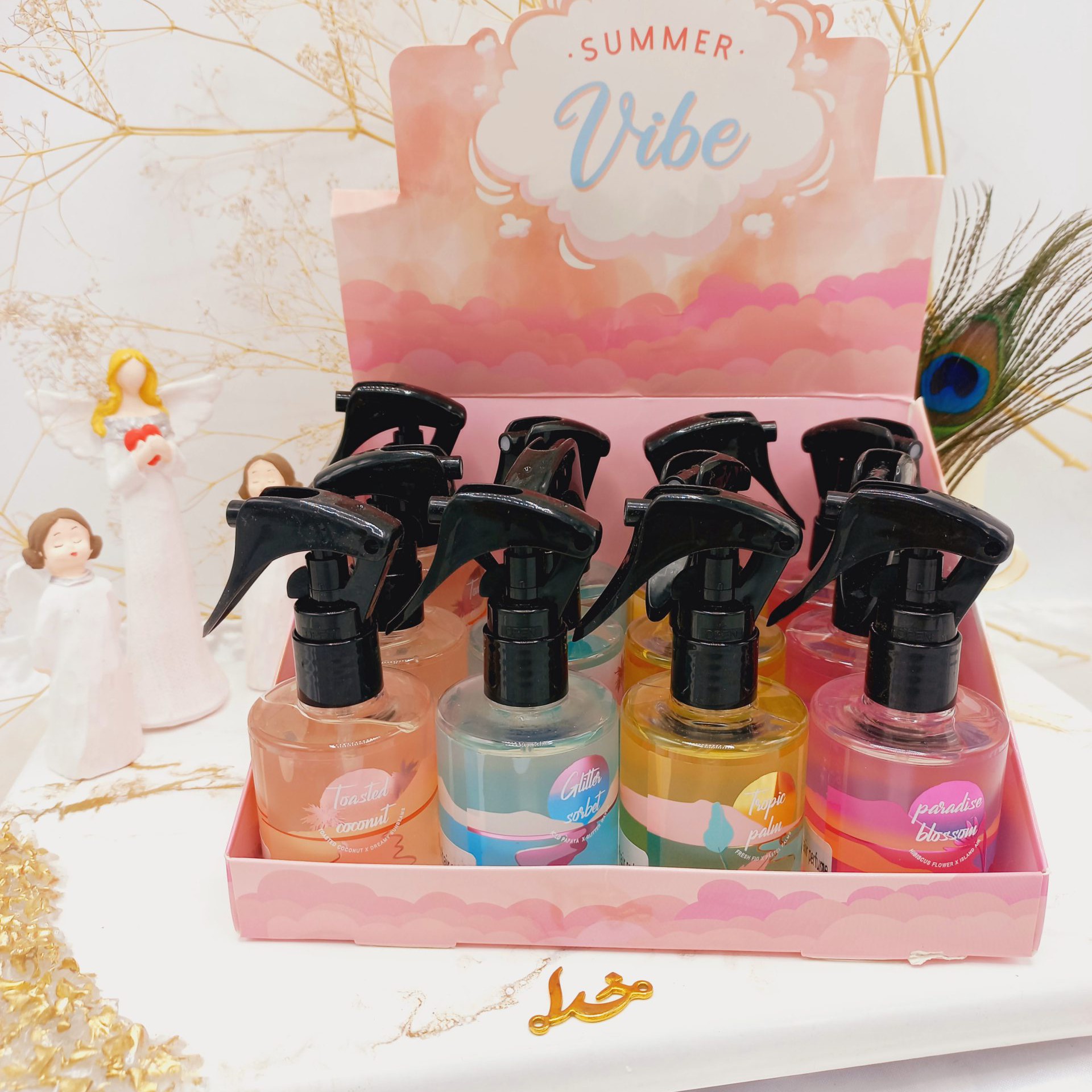 عطر مو خوشبو شیرین وصحرائی پینک این سوئیت