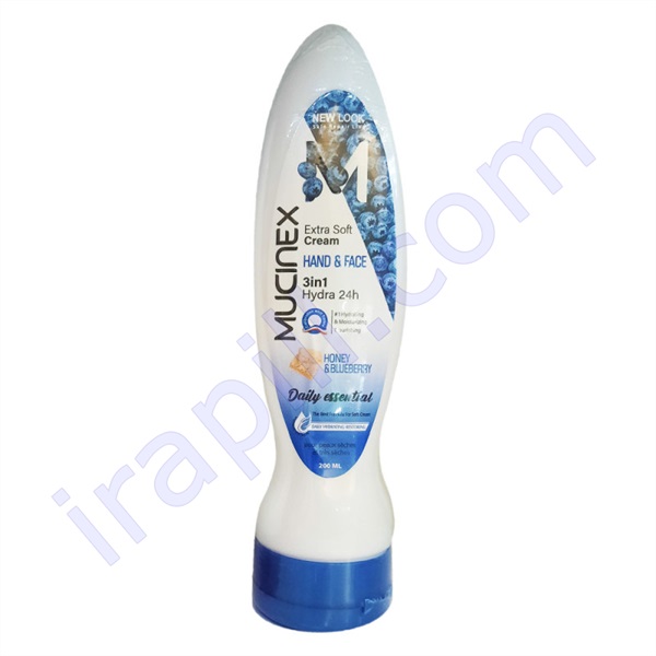 کرم آبرسان بلوبری و موم عسل ماسینکس 200 میلی لیتر