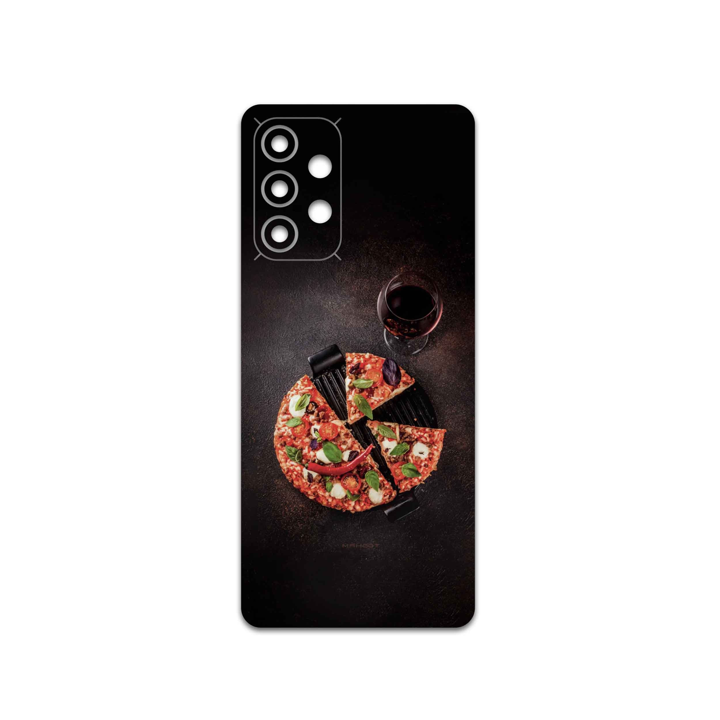 برچسب پوششی ماهوت مدل Pizza مناسب برای گوشی موبایل سامسونگ Galaxy A33 5G