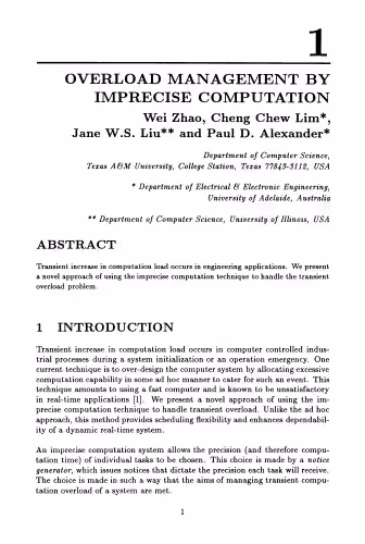 خرید و دانلود نسخه کامل کتاب Imprecise and Approximate Computation (The International Series in Engineering and Computer Science)