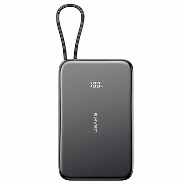 پاوربانک مگنتی 5000 فوق باریک با کابل Type-C یوسامز US-CD227