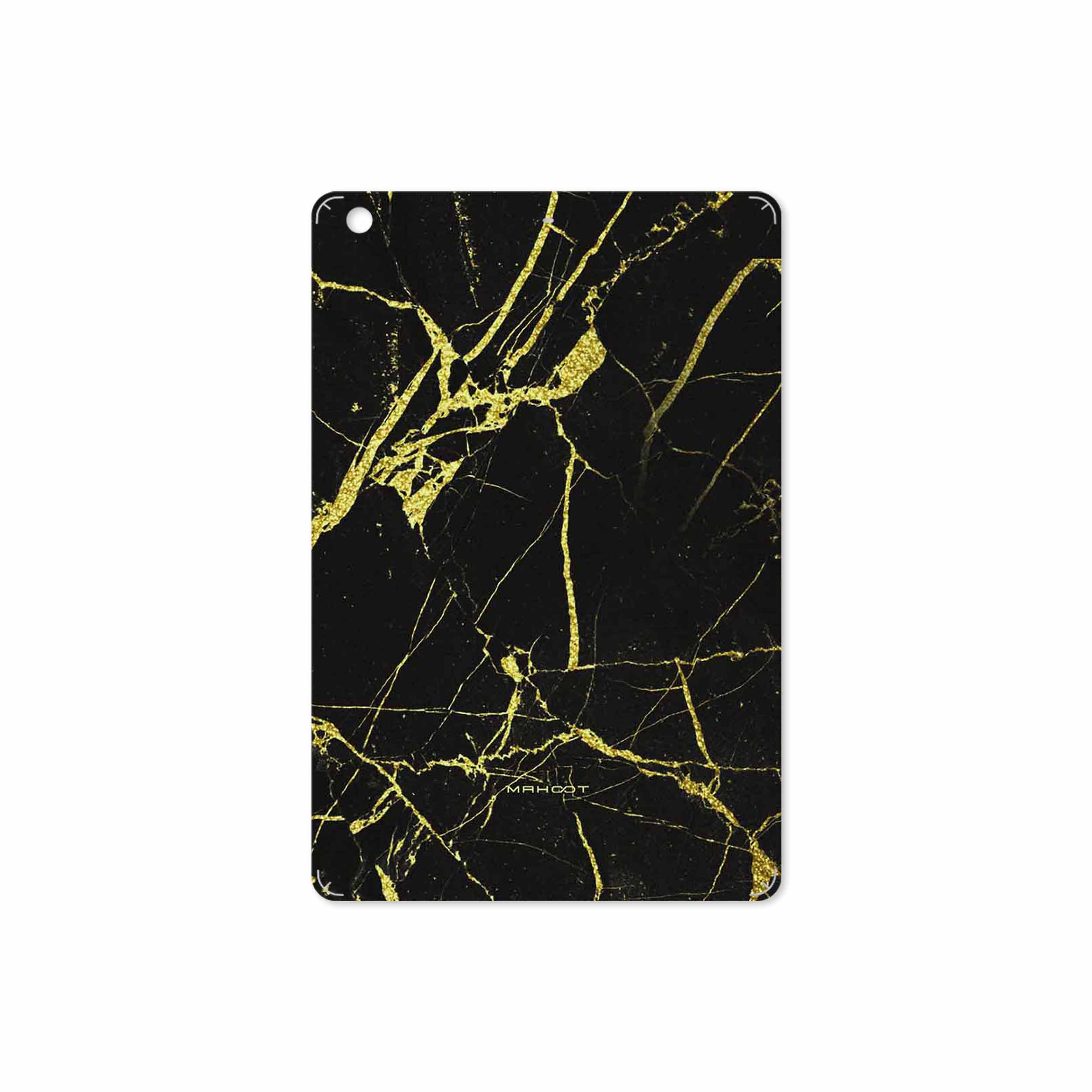 برچسب پوششی ماهوت مدل Graphite-Gold-Marble مناسب برای تبلت اپل iPad mini 2 2013 A1490