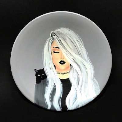  بشقاب دیوارکوب سفالی کد D111-S20