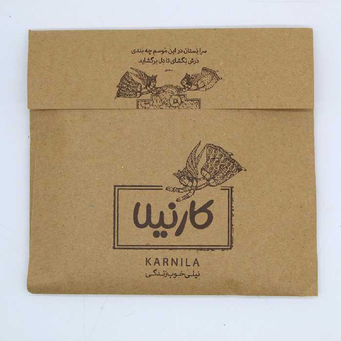  کاشی کارنیلا طرح نقاشی رودخانه و پل اروپایی کد wk4759