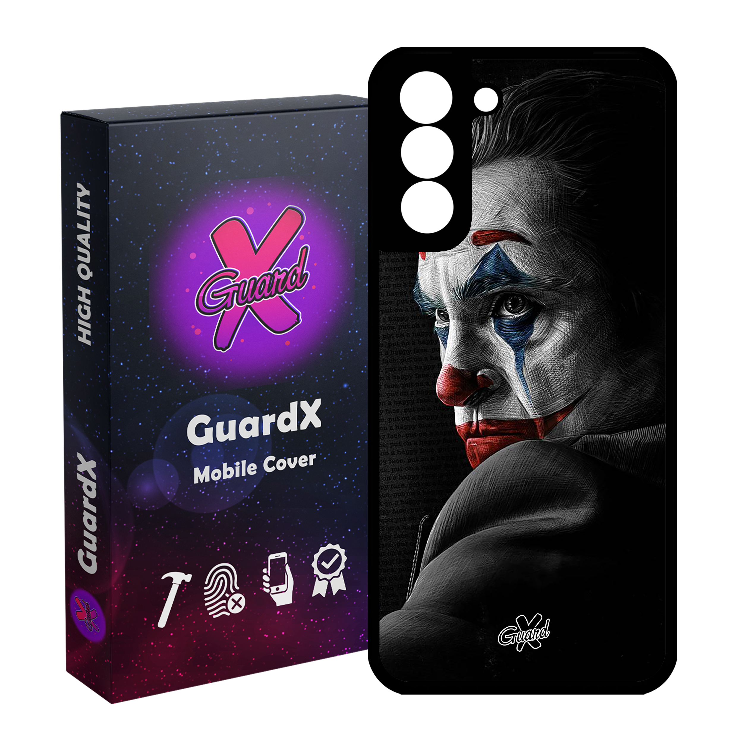 کاور گارد ایکس طرح Joker مدل Glass10103 مناسب برای گوشی موبایل سامسونگ Galaxy S21 FE