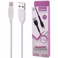 کابل آیفونی فست شارژ Cherlo IP-K02 2.4A 1.1m