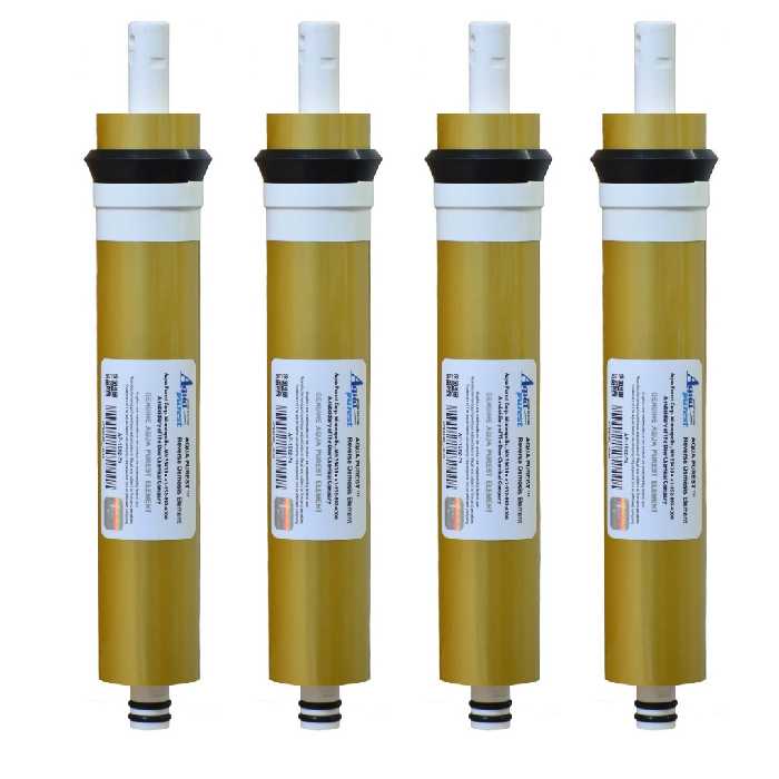 فیلتر ممبران دستگاه تصفیه آب آکوا پیورست مدل AP-GOLD L13 مجموعه 4 عددی