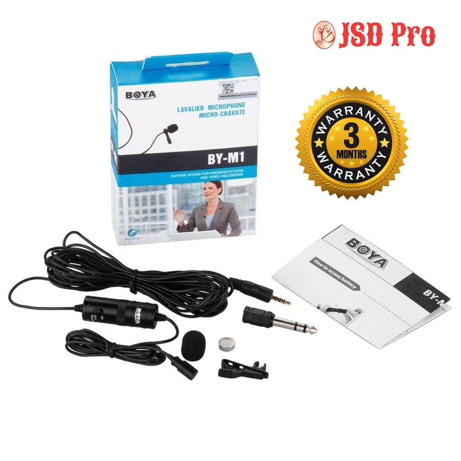 میکروفون حرفه ای BOYA مدل BY-M1 (بویا)