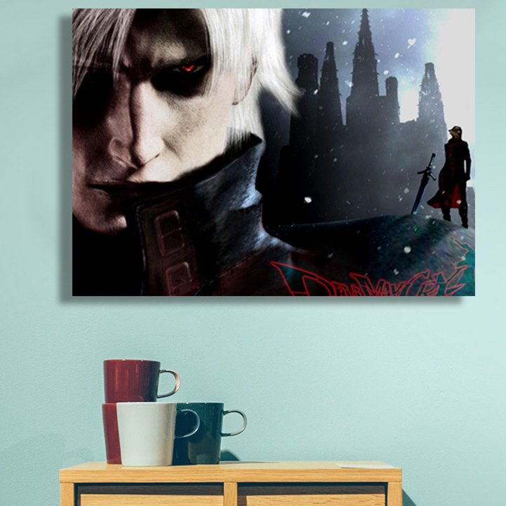 تابلو شاسی گالری استاربوی طرح بازی Devil May Cry مدل Amazing Game 10