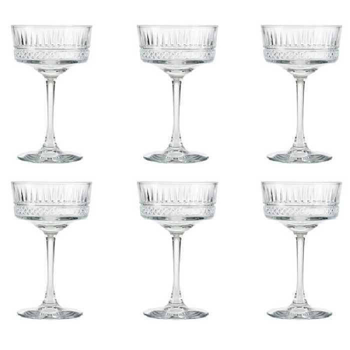 بستنی خوری پاشاباغچه پایه بلند مدل ELYSIA الیسا کد 06 بسته 6 عددی