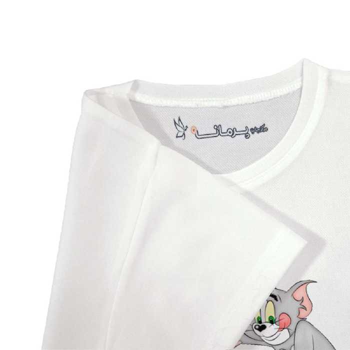تی شرت بچگانه پرمانه طرح tom and jerry کد pmt.2935