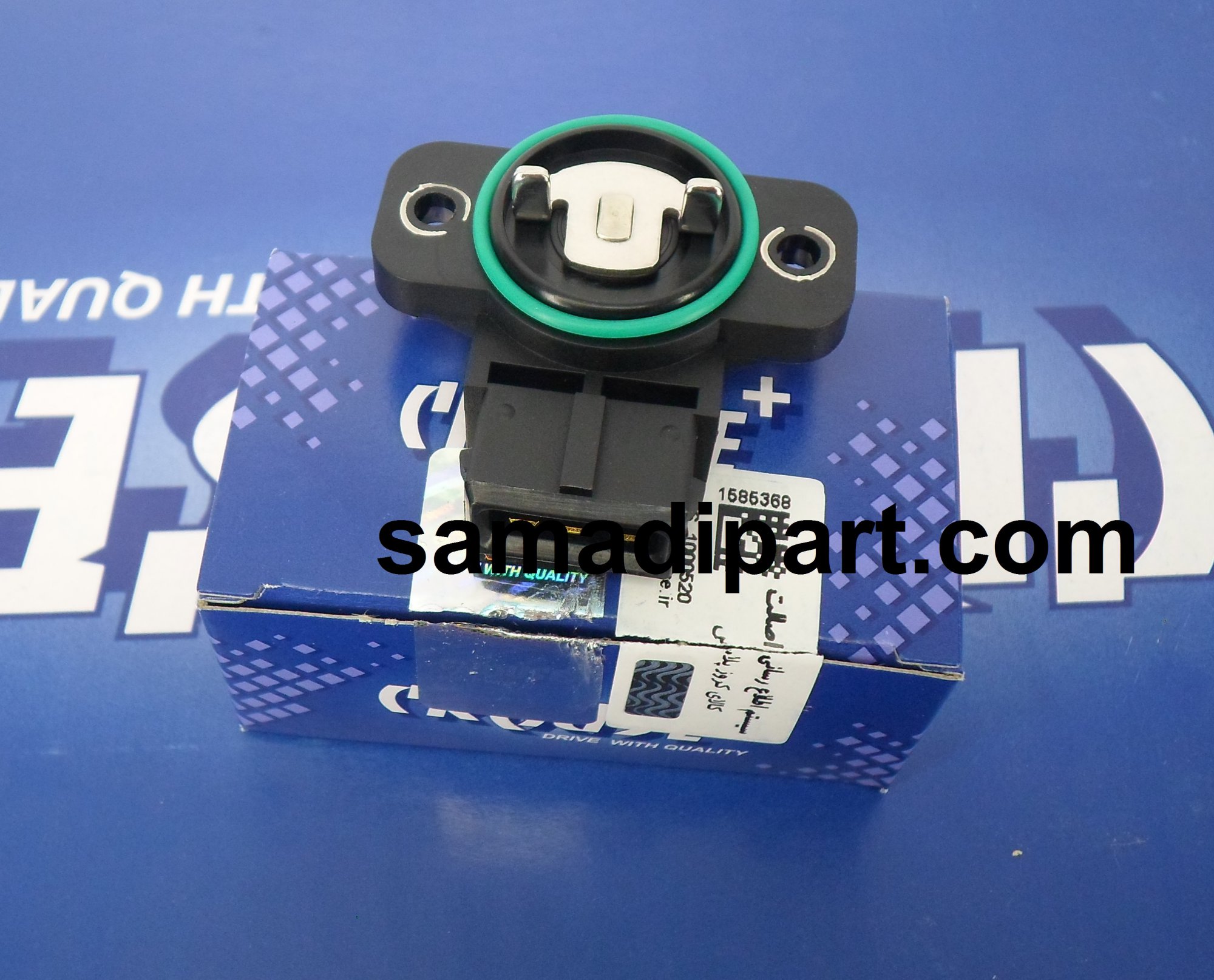 سنسور دریچه گاز پژو,پراید،تیپ پنج(شاخک دار) زیمنس کروز (CR39079901)