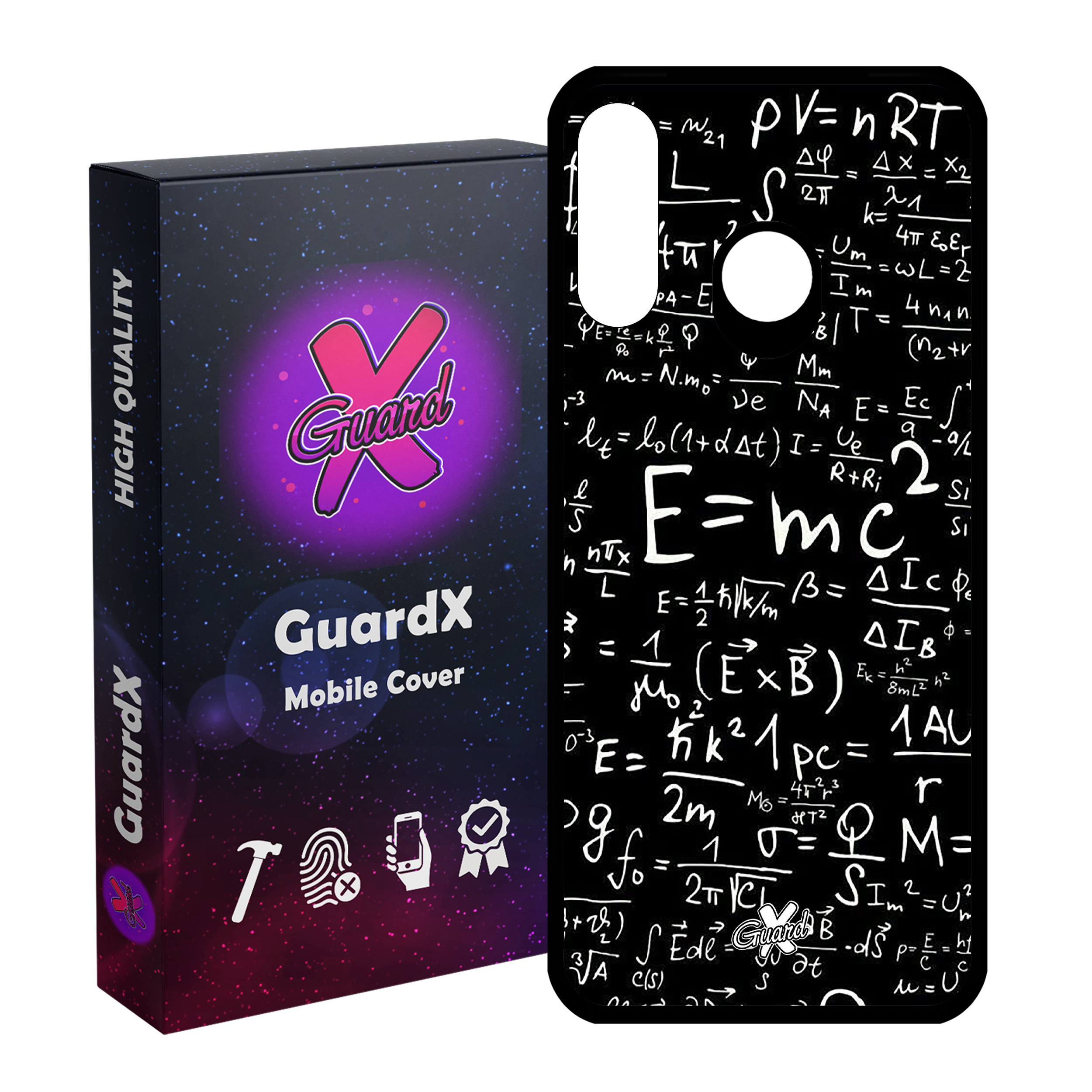 کاور گارد ایکس طرح فیزیک مدل Glass10085 مناسب برای گوشی موبایل هوآوی P30 Lite