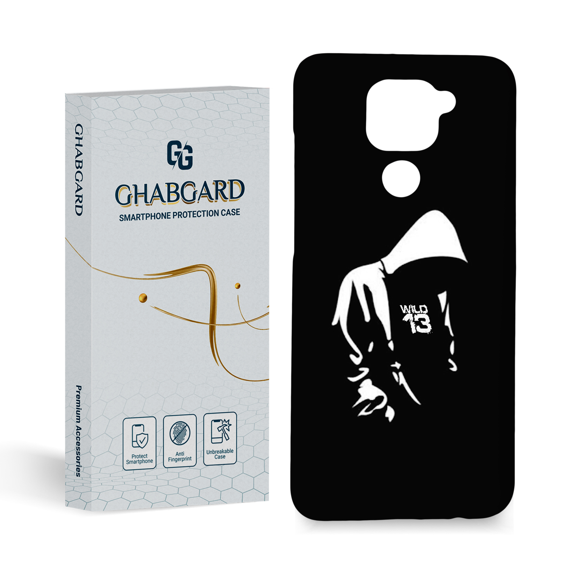 کاور قاب گارد مدل پسرانه مناسب برای گوشی موبایل شیائومی Redmi note 9