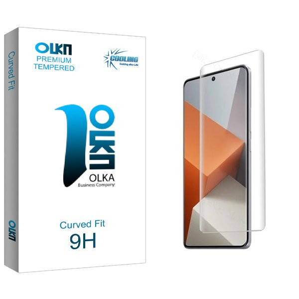محافظ صفحه نمایش کولینگ مدل Olka UV مناسب برای گوشی موبایل شیائومی Redmi note 13 Pro Plus 5G | کالا برتری