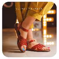 صندل چرم زنانه کاکتوس کد 134