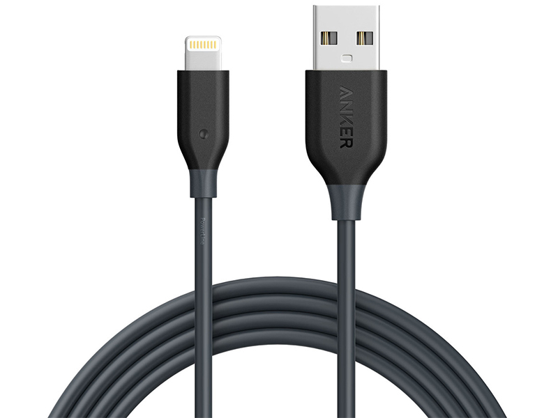 کابل تبدیل USB به Lightning انکر مدل A8122 PowerLine Plus به طول 1.8 متر