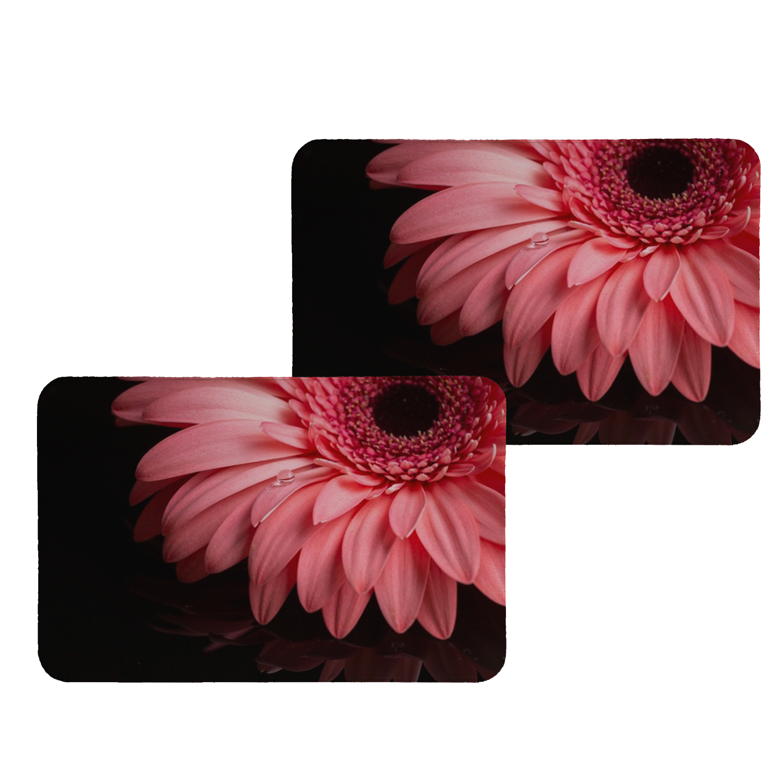 زیربشقابی طرح گل کد 8098 مجموعه 2عددی