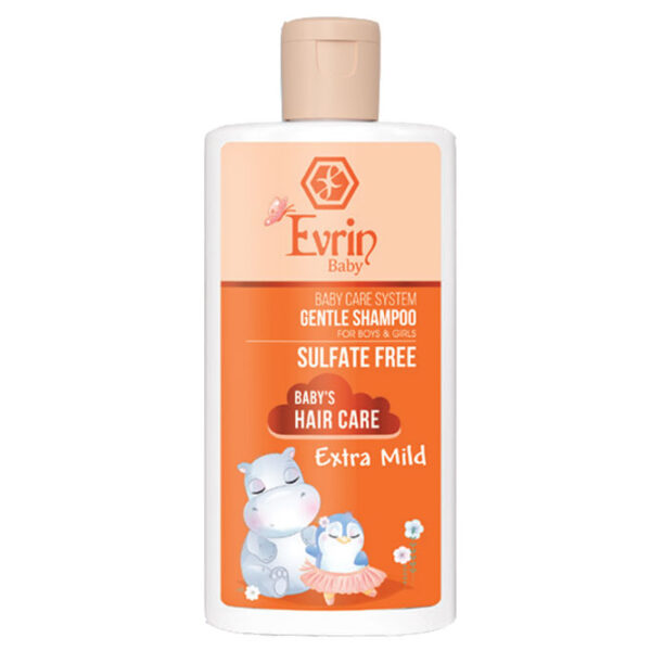 شامپو مو کودک اورین مدل Gentle حجم 200 میلی لیتر