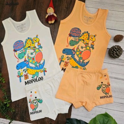 تاپ وشورتک پسرانه دایناسوربازیگوش موجودی بپرسین