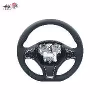 مجموعه غربیلک فرمان کوییک S212 با کلیدهای کنترلی و چرم مشکی