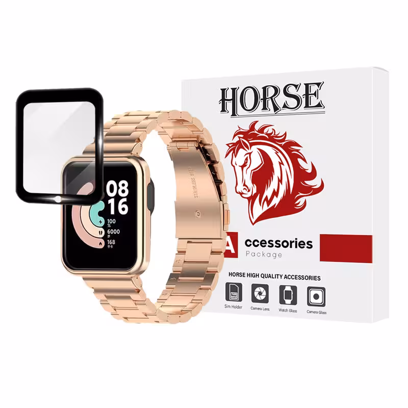 محافظ صفحه نمایش هورس مدل PMMAWH مناسب برای ساعت هوشمند شیائومی Mi Watch Lite | کالا برتری