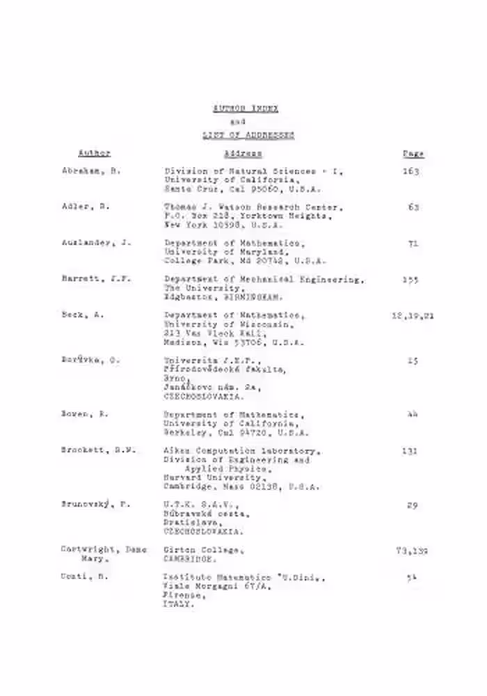خرید و دانلود نسخه کامل کتاب Proceedings of the Symposium on Differential Equations and Dynamical Systems