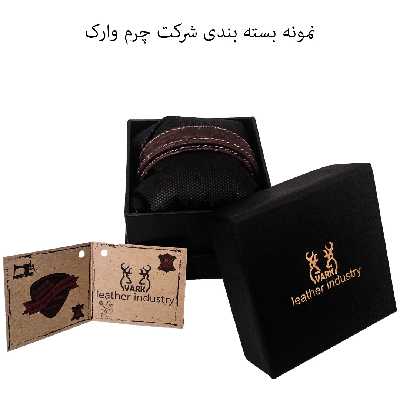 دستبند چرم وارک مدل رهام کد rb237
