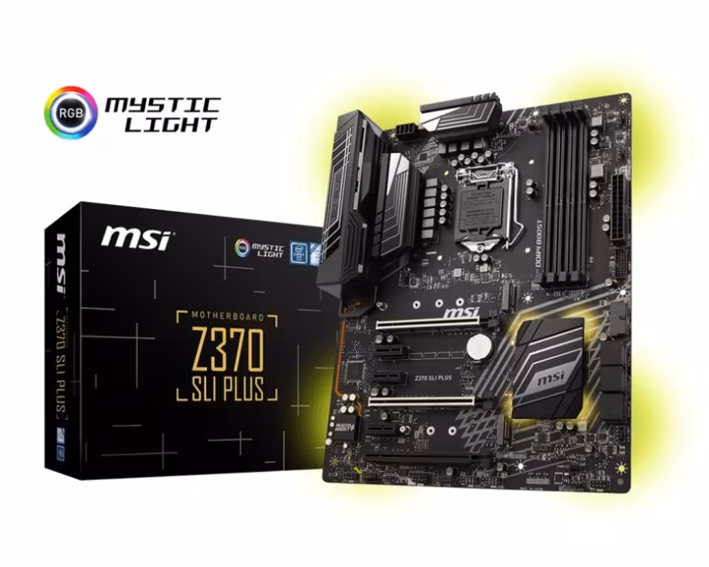 مادربرد ام اس آی Z370 SLI PLUS   Free RGB Strip