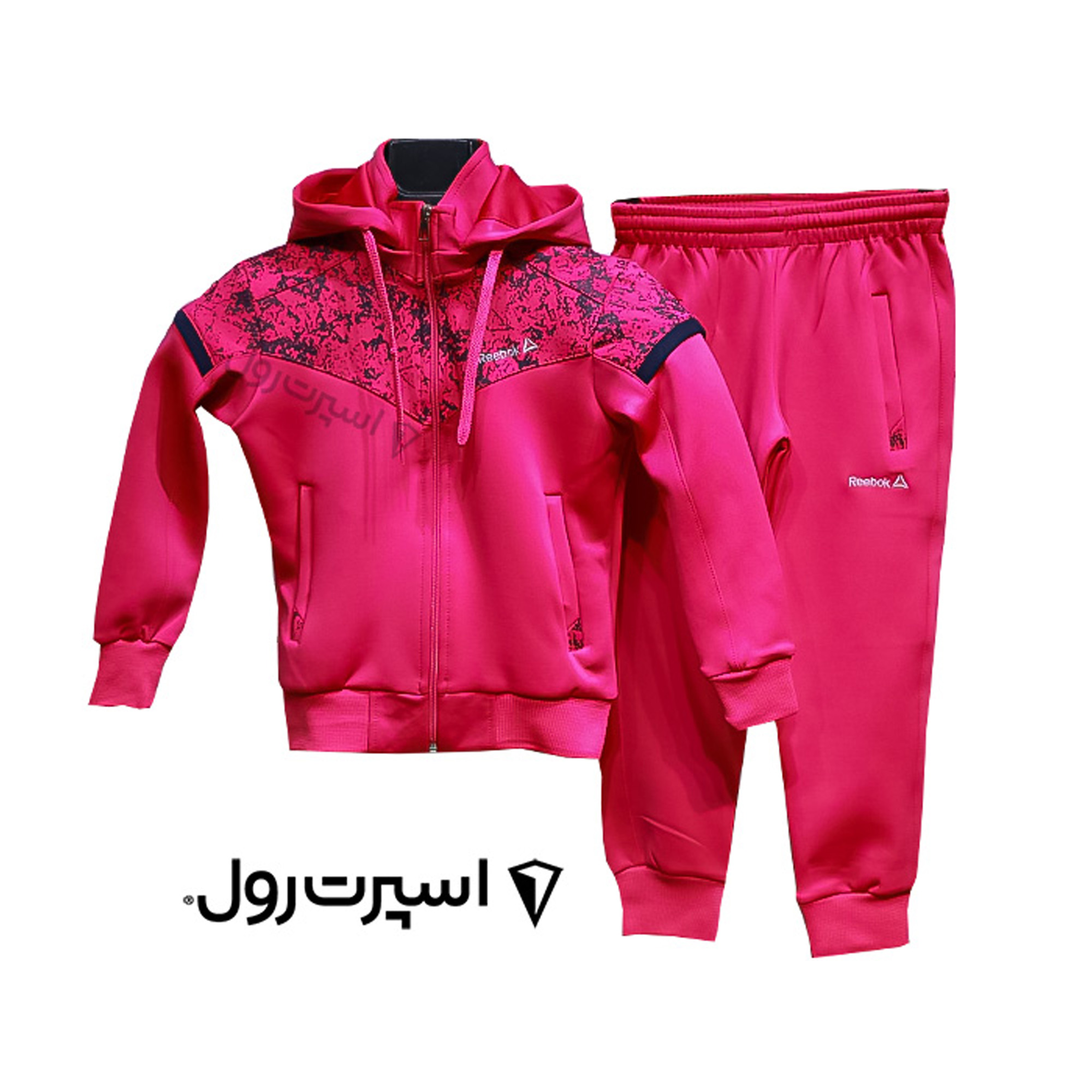 گرمکن ورزشی بچگانه ریباک 1031 سرخابی